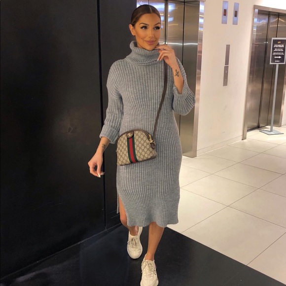 Fem Fatale Pants - *Last One* Cozy Chunky Knit Dress